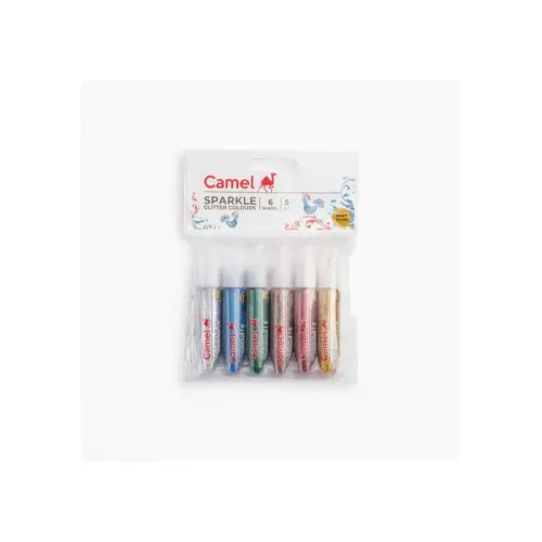 Camel Sparkle Glitter Colours Set Of 6