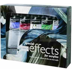 Daler Rowney Acrylic Mediums Set - 5 Special Effects 75ml