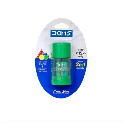 Doms Erasner Round Your 2 In 1 Buddy (Eraser + Sharpener)