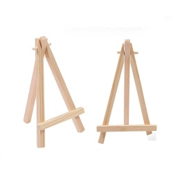Canvazo Wooden Easel & Multipurpose Tripod Stand - 4 to 10 Inches