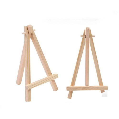 Canvazo Wooden Easel & Multipurpose Tripod Stand - 4 to 10 Inches