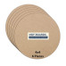 Variety Canvas 6 Piece 4 x 4 Inch Round MDF Boards