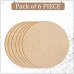 Variety Canvas 6 Piece 4 x 4 Inch Round MDF Boards