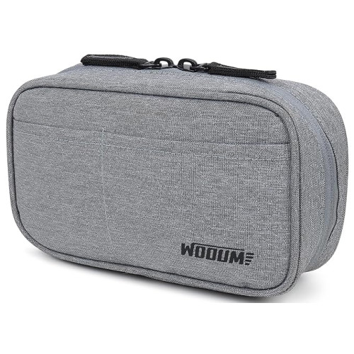 Wooum Large Capacity Zipper Polyester Pencil Pouch