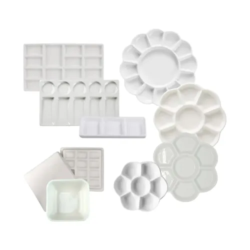 Canvazo Ceramic Palettes for Painting - Choose Shape & Size